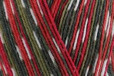 West Yorkshire Spinners Signature 4 Ply 886 Holly Berry with wool and nylon